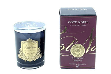 Soy Blend Candle - 185g - Gold - Rose Oud - CGG18557 (Carton of 6)